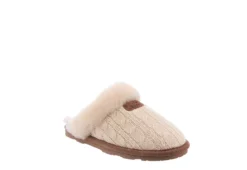 Bearpaw Womens Effie Slipper - Natural