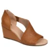 Journee Collection Womens Aretha Wedge Sandal - Cognac -Fashion Women Shoe US 01 102153 00