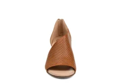 Journee Collection Womens Aretha Wedge Sandal - Cognac -Fashion Women Shoe US 01 102153 02