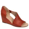 Journee Collection Womens Aretha Wedge Sandal - Rust -Fashion Women Shoe US 01 102154 00