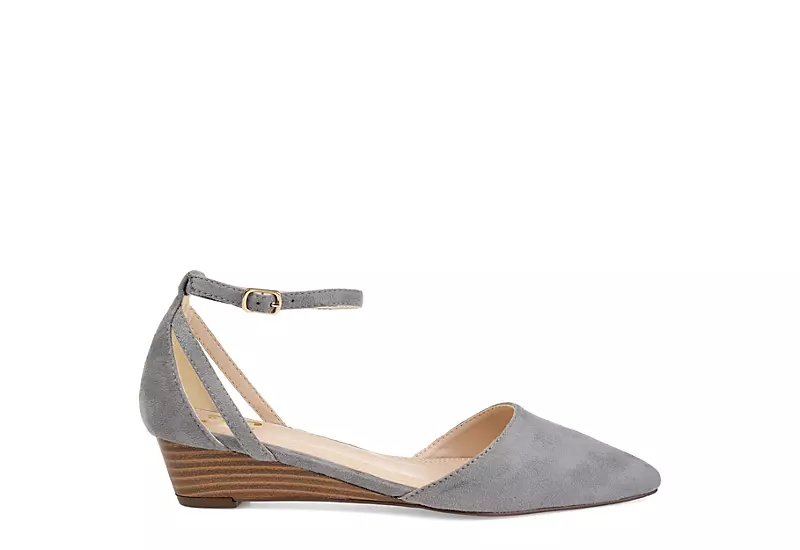 Journee Collection Womens Arkie Pump - Grey 4 Journee Collection Womens Arkie Pump - Grey - Image 2