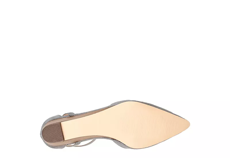 Journee Collection Womens Arkie Pump - Grey 9 Journee Collection Womens Arkie Pump - Grey - Image 7