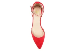 Journee Collection Womens Arkie Pump - Red -Fashion Women Shoe US 01 102160 05