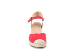 Journee Collection Womens Ashlyn Wedge Sandal - Red 11 Journee Collection Womens Ashlyn Wedge Sandal - Red -Fashion Women Shoe US 01 102164 02