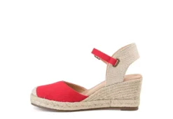 Journee Collection Womens Ashlyn Wedge Sandal - Red 12 Journee Collection Womens Ashlyn Wedge Sandal - Red -Fashion Women Shoe US 01 102164 03
