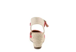 Journee Collection Womens Ashlyn Wedge Sandal - Red 13 Journee Collection Womens Ashlyn Wedge Sandal - Red -Fashion Women Shoe US 01 102164 04