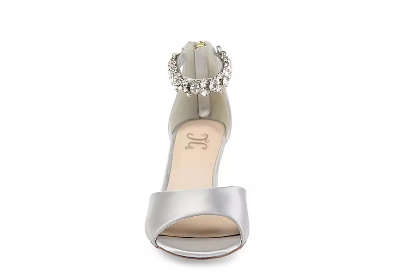Journee Collection Womens Connor Wedge Sandal - Grey 5 Journee Collection Womens Connor Wedge Sandal - Grey - Image 3