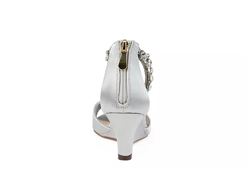 Journee Collection Womens Connor Wedge Sandal - Grey 7 Journee Collection Womens Connor Wedge Sandal - Grey - Image 5