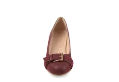 Journee Collection Womens Graysn Pump - Wine 11 Journee Collection Womens Graysn Pump - Wine -Fashion Women Shoe US 01 102246 02