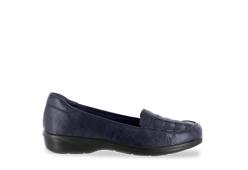 Easy Street Womens Genesis Loafer - Navy 4 Easy Street Womens Genesis Loafer - Navy - Image 2