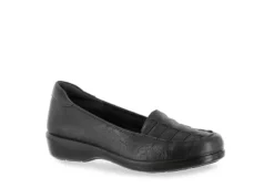 Easy Street Womens Genesis Loafer - Black