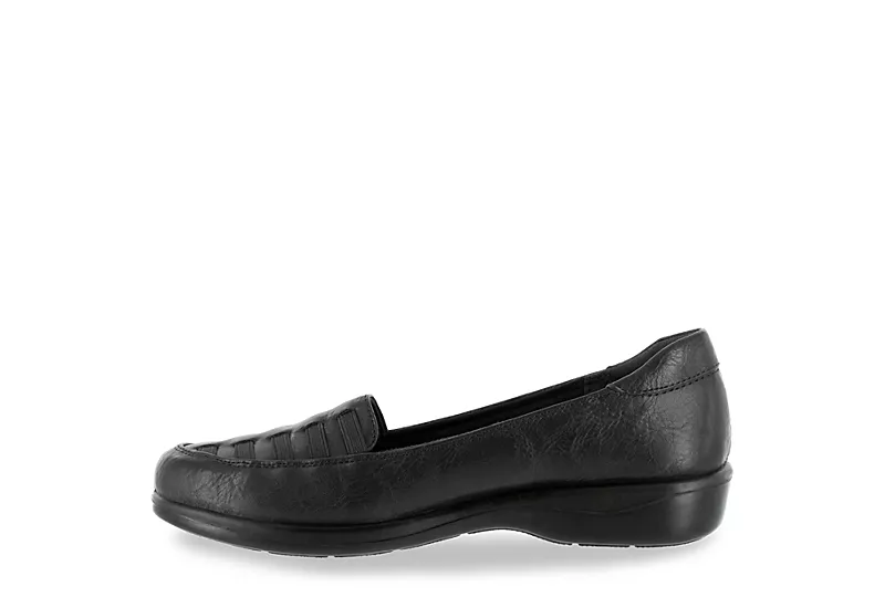 Easy Street Womens Genesis Loafer - Black 6 Easy Street Womens Genesis Loafer - Black - Image 4