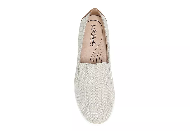 Lifestride Womens Next Level Loafer - Off White 8 Lifestride Womens Next Level Loafer - Off White - Image 6