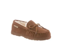 Bearpaw Womens Mindy Wide Slipper - Dark Brown