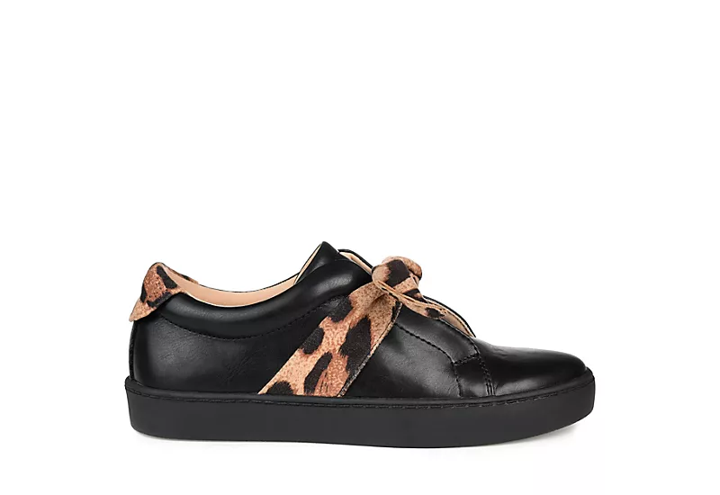 Journee Collection Womens Ash Sneaker - Black 4 Journee Collection Womens Ash Sneaker - Black - Image 2
