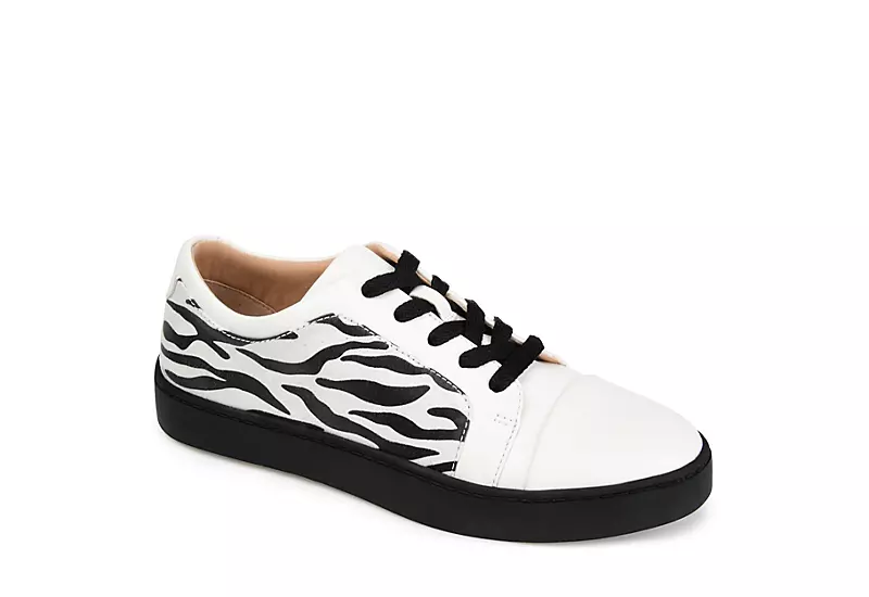 Journee Collection Womens Taschi Sneaker - Zebra 3 Journee Collection Womens Taschi Sneaker - Zebra