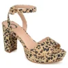 Journee Collection Womens Nairri Platform Sandal - Leopard 2 Journee Collection Womens Nairri Platform Sandal - Leopard -Fashion Women Shoe US 01 103510 00