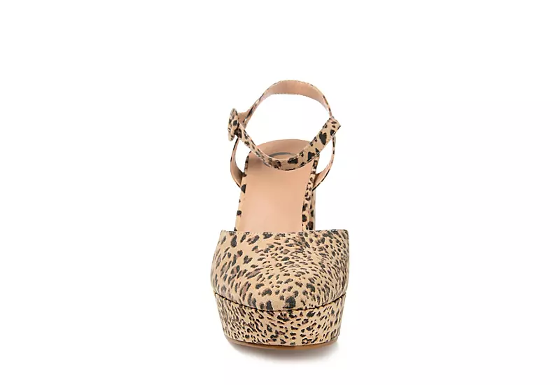 Journee Collection Womens Roslynn Platform Pump - Leopard 5 Journee Collection Womens Roslynn Platform Pump - Leopard - Image 3