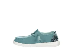 Heydude Womens Wendy Slip On Sneaker - Turquoise -Fashion Women Shoe US 01 103609 03