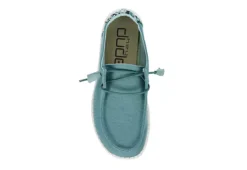 Heydude Womens Wendy Slip On Sneaker - Turquoise -Fashion Women Shoe US 01 103609 05