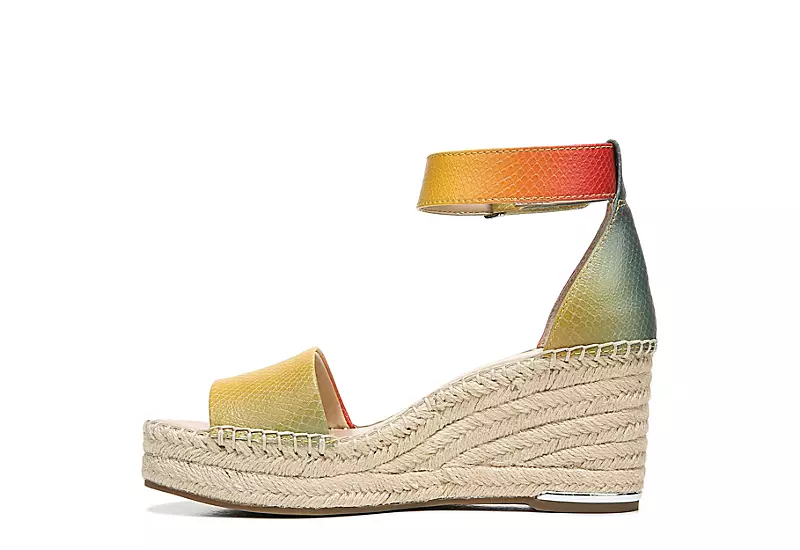 Franco Sarto Womens L-clemens Dress Wedge - Multicolor 6 Franco Sarto Womens L-clemens Dress Wedge - Multicolor - Image 4