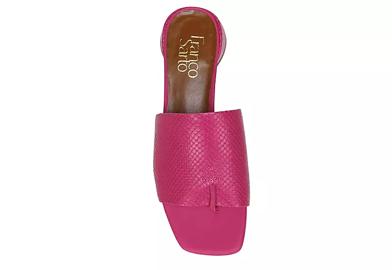 Franco Sarto Womens Loran Sandal - Fuschia 8 Franco Sarto Womens Loran Sandal - Fuschia - Image 6