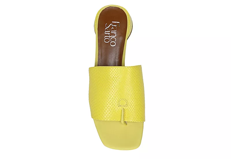 Franco Sarto Womens Loran Sandal - Lime 8 Franco Sarto Womens Loran Sandal - Lime - Image 6
