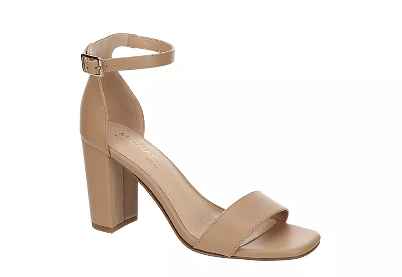 Michael By Michael Shannon Womens Stella Sandal - Nude 3 Michael By Michael Shannon Womens Stella Sandal - Nude