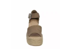 Michael By Michael Shannon Womens Giulia Wedge Sandal - Taupe 11 Michael By Michael Shannon Womens Giulia Wedge Sandal - Taupe -Fashion Women Shoe US 01 105204 02