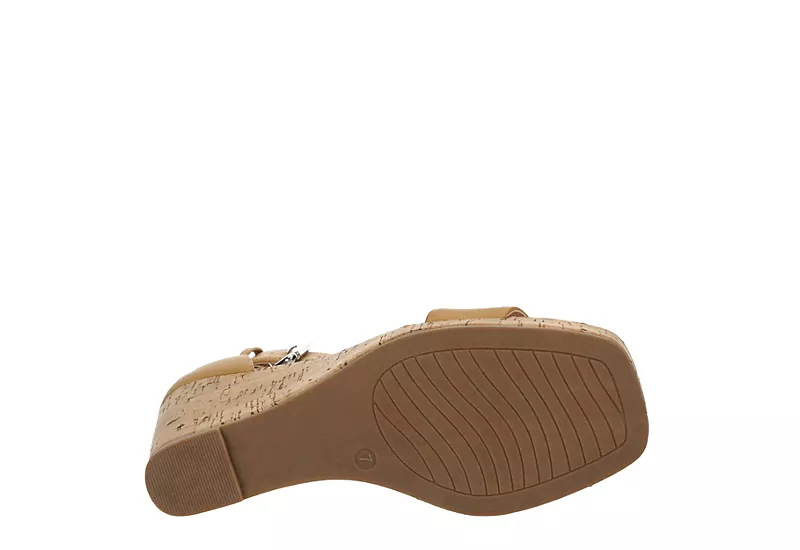 Xappeal Womens Amora Wedge Sandal - Tan 9 Xappeal Womens Amora Wedge Sandal - Tan - Image 7