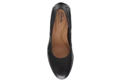 Clarks Womens Jeanette Ease Flat - Black 14 Clarks Womens Jeanette Ease Flat - Black -Fashion Women Shoe US 01 105283 05