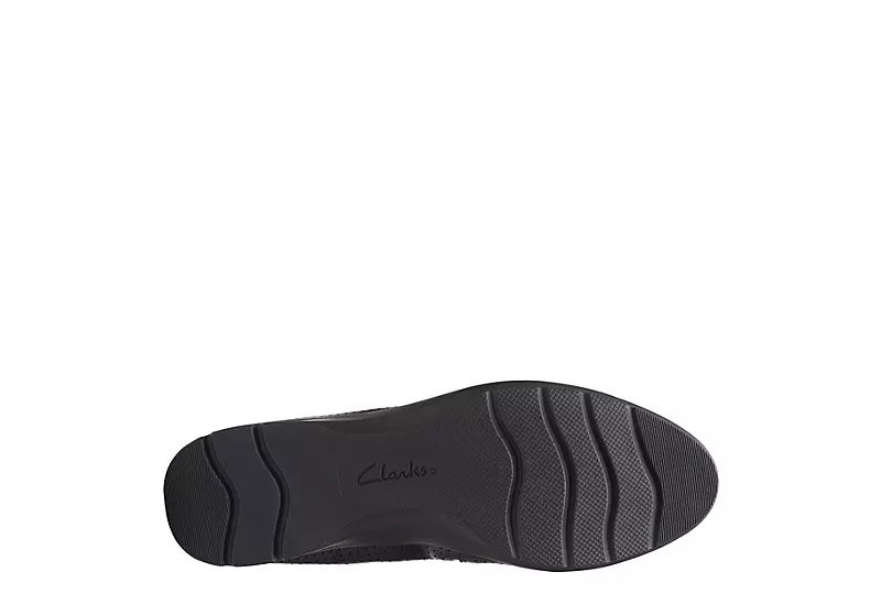 Clarks Womens Jeanette Ease Flat - Black 9 Clarks Womens Jeanette Ease Flat - Black - Image 7