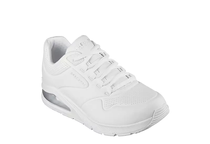 Skechers Womens Uno 2 Sneaker - White 3 Skechers Womens Uno 2 Sneaker - White