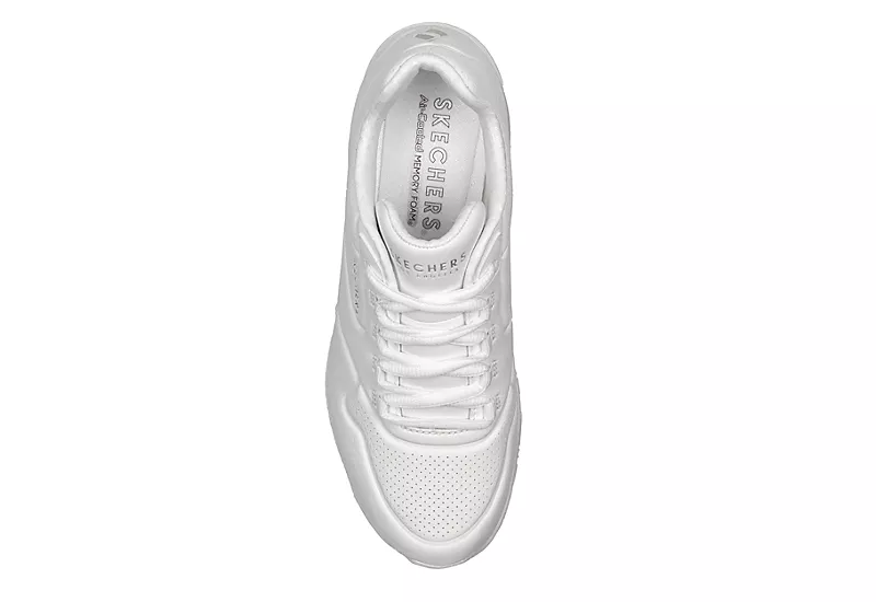 Skechers Womens Uno 2 Sneaker - White 6 Skechers Womens Uno 2 Sneaker - White - Image 4