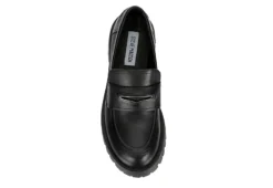 Steve Madden Womens Lawrence Loafer - Black -Fashion Women Shoe US 01 105703 05