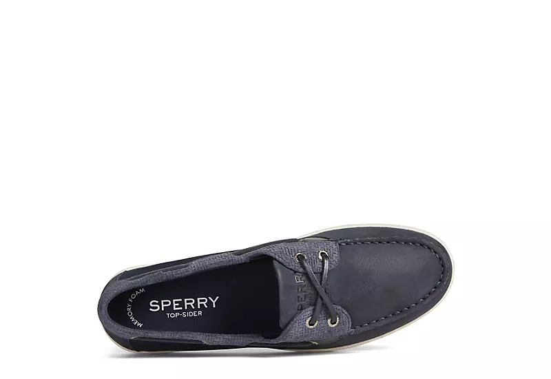 Sperry Womens Coastfish 2-eye Boat Shoe - Navy 7 Sperry Womens Coastfish 2-eye Boat Shoe - Navy - Image 5