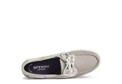 Sperry Womens Coastfish 2-eye Boat Shoe - Pale Grey -Fashion Women Shoe US 01 105709 04
