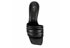 Unisa Womens Coltin Slide Sandal - Black -Fashion Women Shoe US 01 105720 05