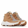 Sorel Womens Kinetic Breakthru Caribou High Top Sneaker - Tan 1 Sorel Womens Kinetic Breakthru Caribou High Top Sneaker - Tan -Fashion Women Shoe US 01 105783 00