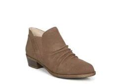 Lifestride Womens Aurora Bootie - Cognac