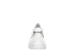 Steve Madden Womens Trifecta Loafer - White 11 Steve Madden Womens Trifecta Loafer - White -Fashion Women Shoe US 01 105877 02