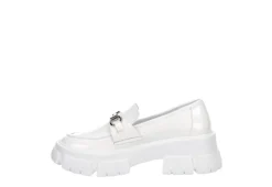 Steve Madden Womens Trifecta Loafer - White 12 Steve Madden Womens Trifecta Loafer - White -Fashion Women Shoe US 01 105877 03