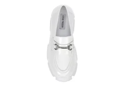 Steve Madden Womens Trifecta Loafer - White 14 Steve Madden Womens Trifecta Loafer - White -Fashion Women Shoe US 01 105877 05