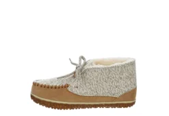 Minnetonka Womens Jenn Bootie Slipper - Tan -Fashion Women Shoe US 01 106040 03