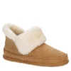 Minnetonka Womens Jule Bootie Slipper - Tan -Fashion Women Shoe US 01 106042 00
