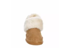 Minnetonka Womens Jule Bootie Slipper - Tan -Fashion Women Shoe US 01 106042 02