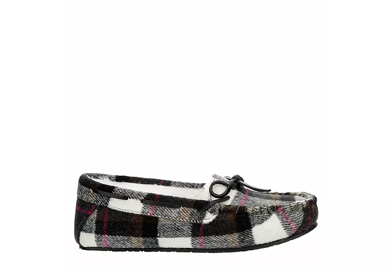 Minnetonka Womens Marj Moc Slipper - Plaid 4 Minnetonka Womens Marj Moc Slipper - Plaid - Image 2