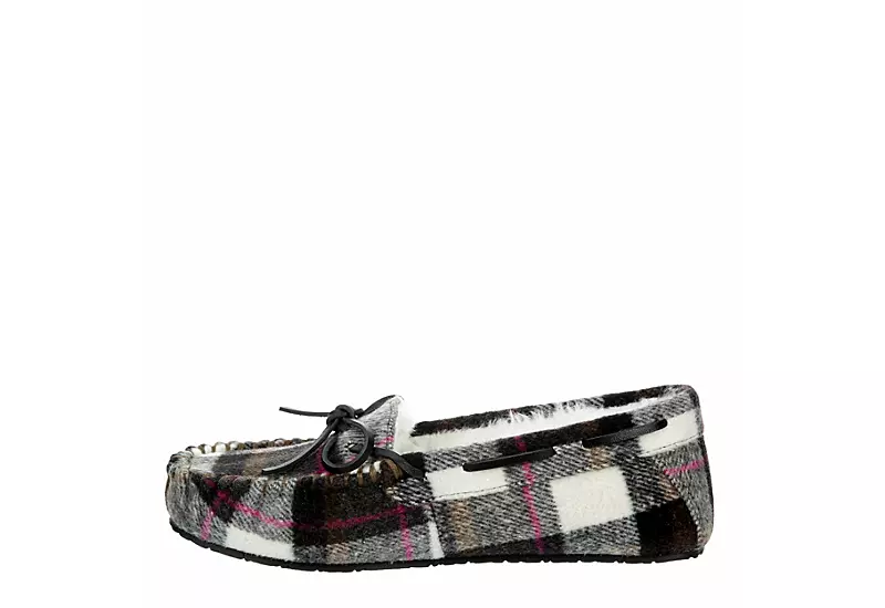 Minnetonka Womens Marj Moc Slipper - Plaid 6 Minnetonka Womens Marj Moc Slipper - Plaid - Image 4