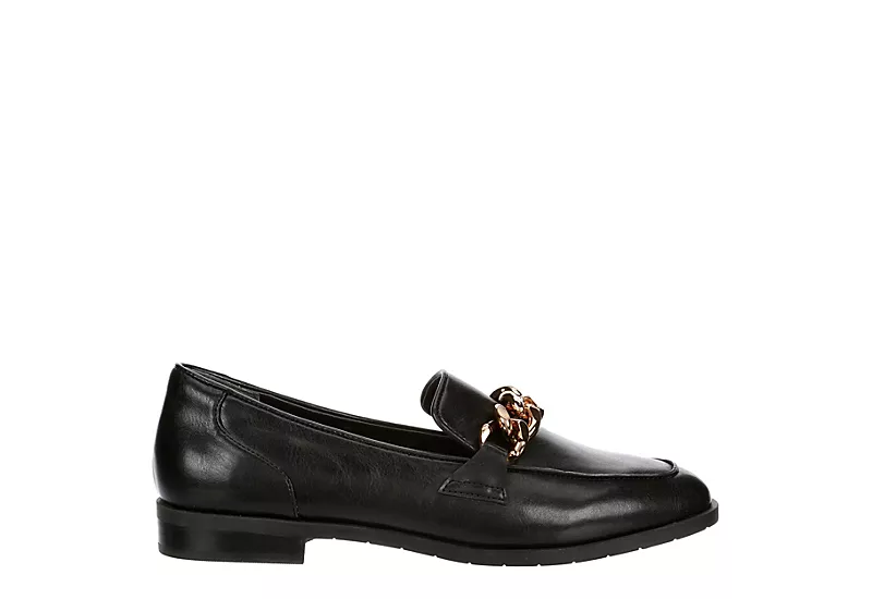 Michael By Michael Shannon Womens Mindy Loafer - Black 4 Michael By Michael Shannon Womens Mindy Loafer - Black - Image 2