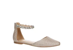 Michael By Michael Shannon Womens Alora Flat - Gold